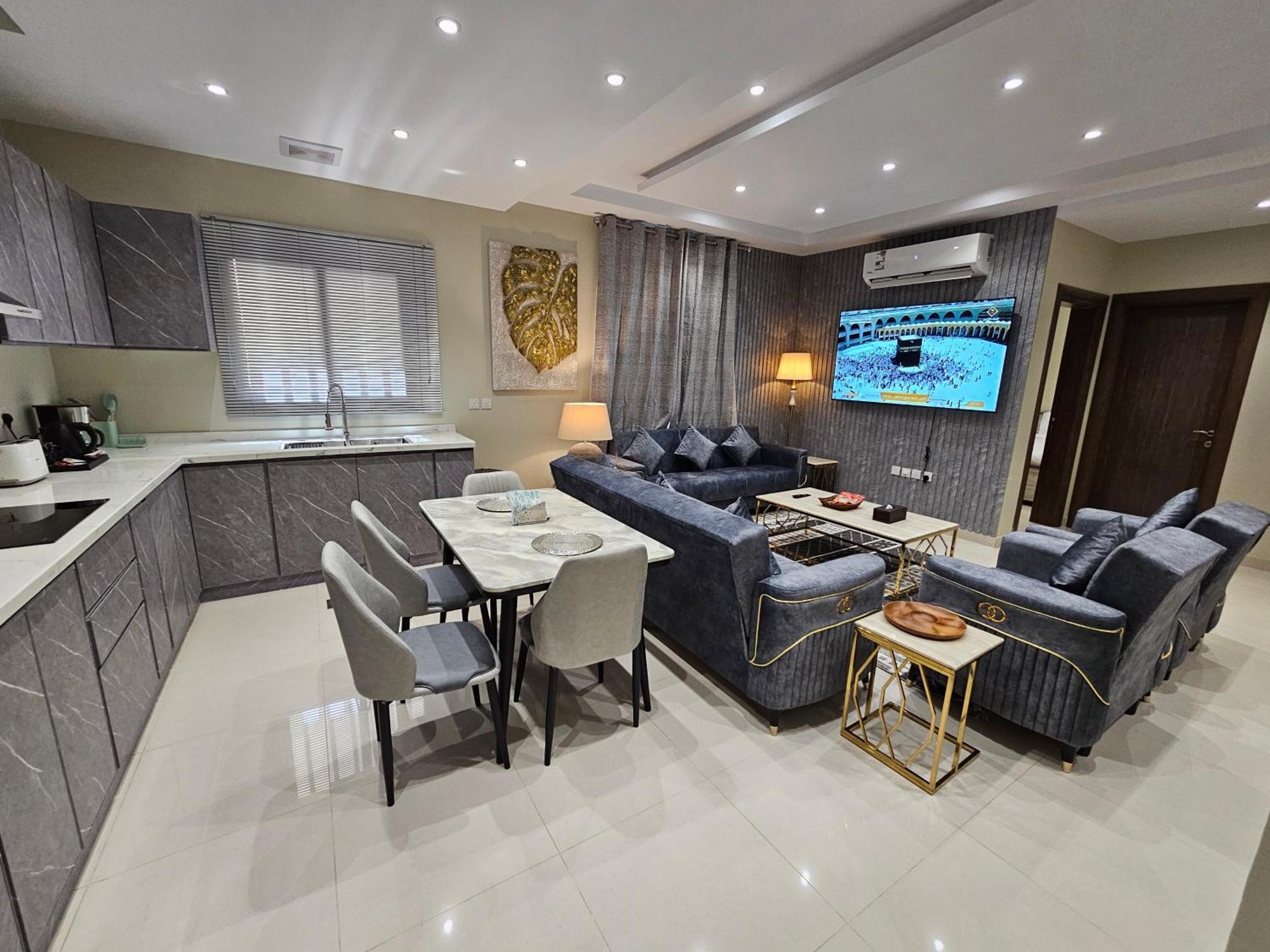 الفاخرة Modern Of 3 Bedrooms 5 Minutes To Haram Apartemen Medina